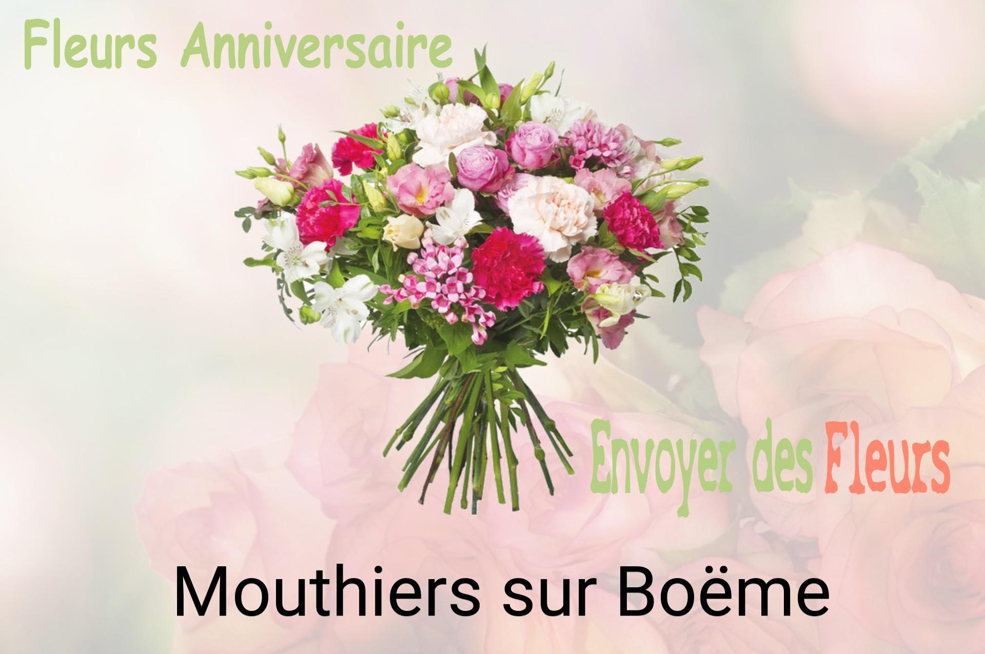 Bouquet de fleurs d’anniversaire livré à Mouthiers-sur-Boëme